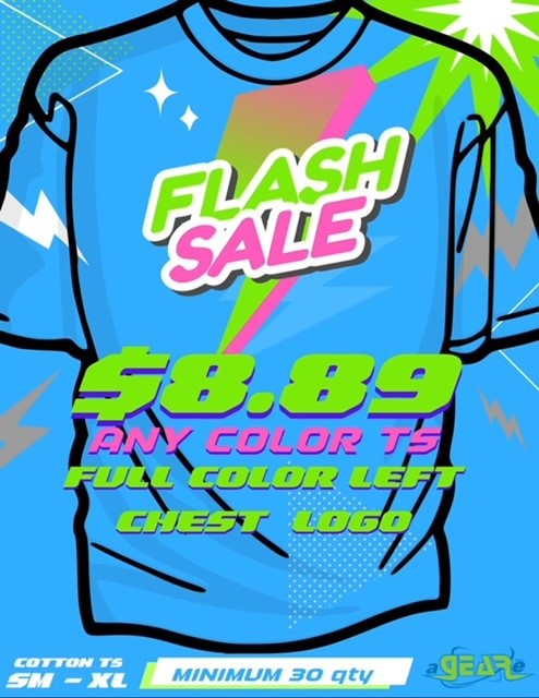 cotton shirt sale silk screening in visalia